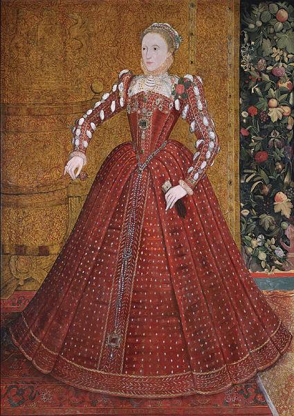 Steven van der Meulen Queen Elizabeth I Norge oil painting art